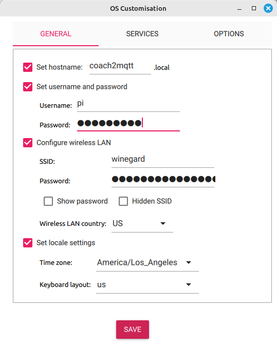 OS Customizations Prompt